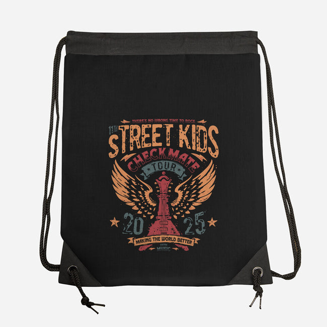 Checkmate Tour-None-Drawstring-Bag-teesgeex