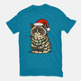 Jolly Christmas Cat-Unisex-Basic-Tee-GoshWow