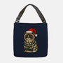 Jolly Christmas Cat-None-Adjustable Tote-Bag-GoshWow