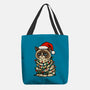 Jolly Christmas Cat-None-Basic Tote-Bag-GoshWow