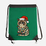 Jolly Christmas Cat-None-Drawstring-Bag-GoshWow