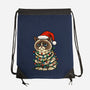 Jolly Christmas Cat-None-Drawstring-Bag-GoshWow