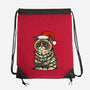 Jolly Christmas Cat-None-Drawstring-Bag-GoshWow