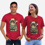 Jolly Christmas Cat-Unisex-Basic-Tee-GoshWow
