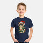 Jolly Christmas Cat-Youth-Basic-Tee-GoshWow