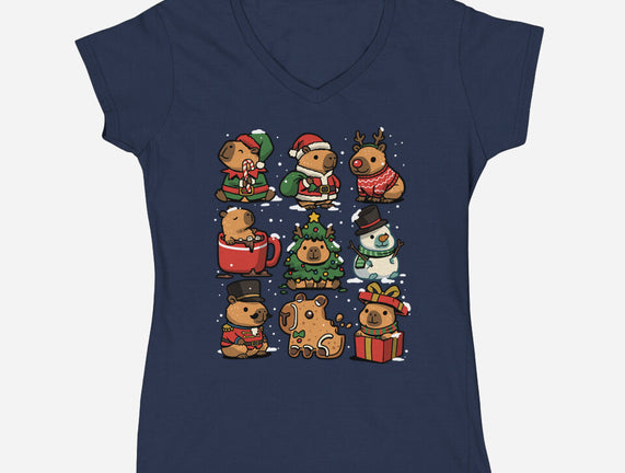 Christmas Capybaras