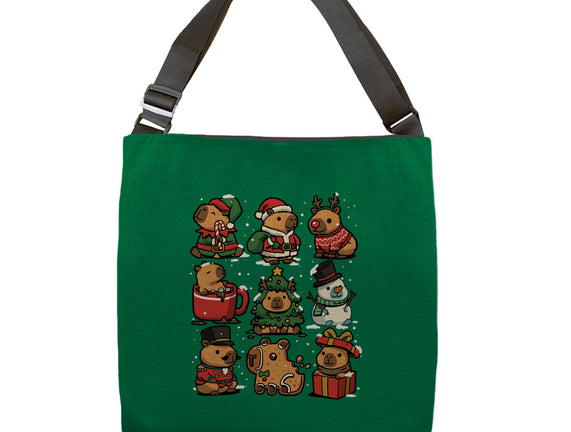 Christmas Capybaras