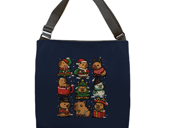Christmas Capybaras