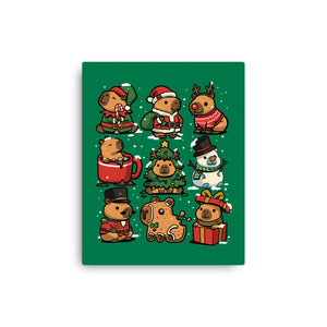 Christmas Capybaras