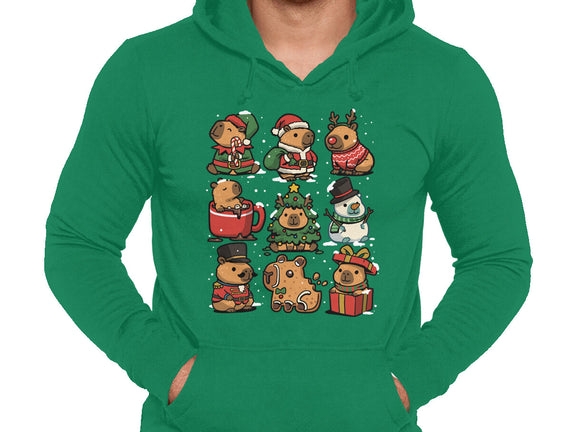 Christmas Capybaras