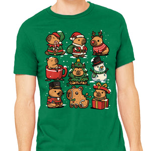 Christmas Capybaras