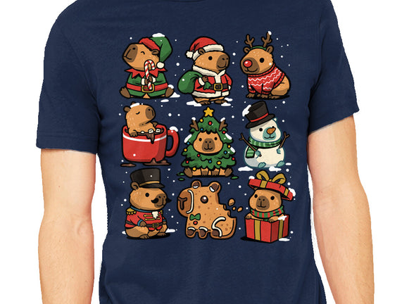 Christmas Capybaras