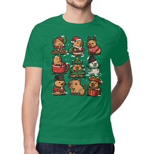 Christmas Capybaras