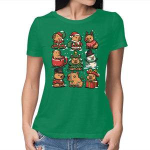 Christmas Capybaras