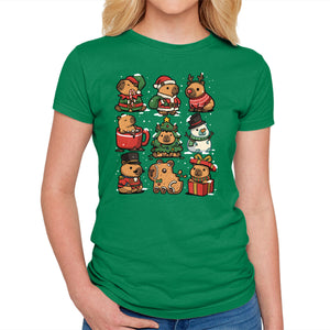 Christmas Capybaras