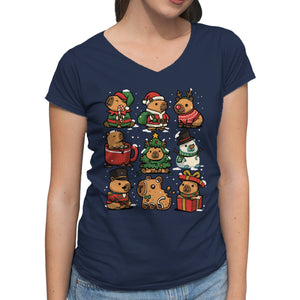 Christmas Capybaras