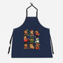 Christmas Capybaras-Unisex-Kitchen-Apron-GoshWow