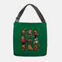 Christmas Capybaras-None-Adjustable Tote-Bag-GoshWow