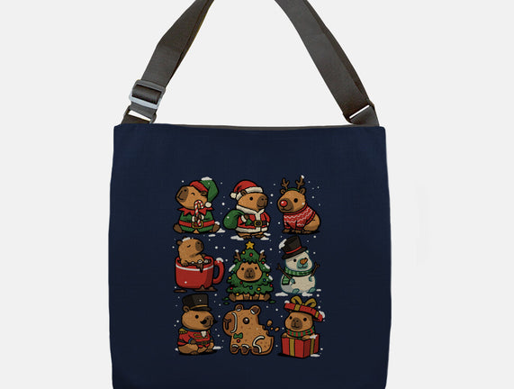 Christmas Capybaras
