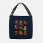 Christmas Capybaras-None-Adjustable Tote-Bag-GoshWow