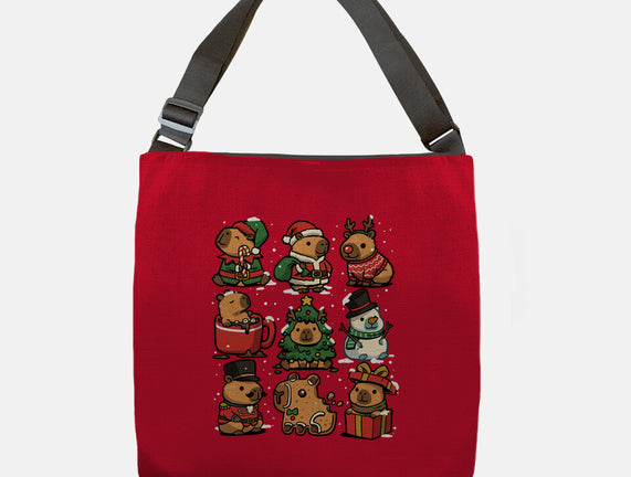 Christmas Capybaras
