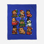 Christmas Capybaras-None-Fleece-Blanket-GoshWow