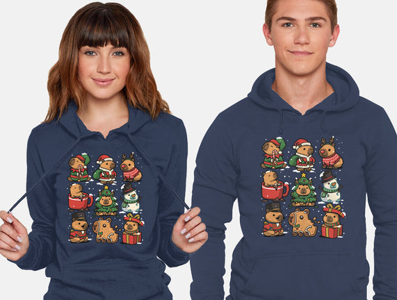 Christmas Capybaras