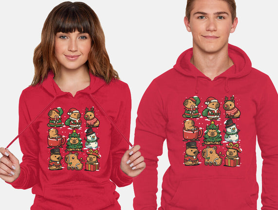 Christmas Capybaras