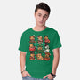 Christmas Capybaras-Mens-Basic-Tee-GoshWow