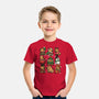 Christmas Capybaras-Youth-Basic-Tee-GoshWow