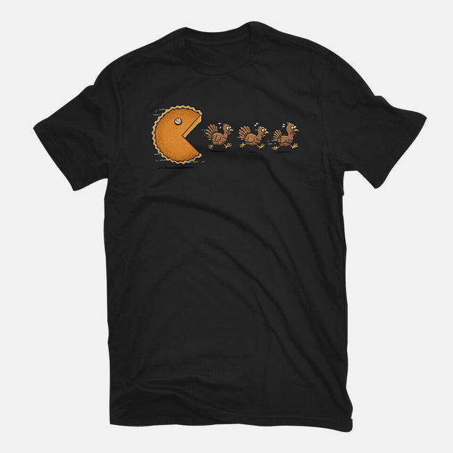 Pie-Man-Womens-Fitted-Tee-GoshWow