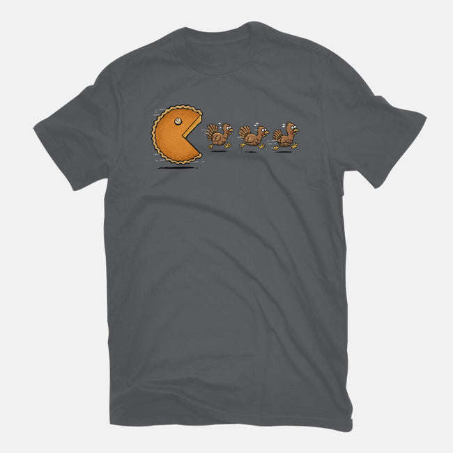 Pie-Man-Womens-Fitted-Tee-GoshWow