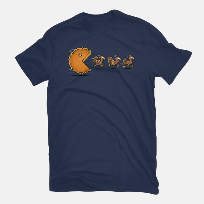 Pie-Man-Womens-Fitted-Tee-GoshWow