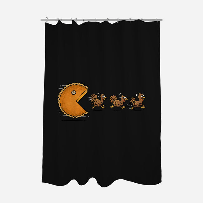 Pie-Man-None-Polyester-Shower Curtain-GoshWow