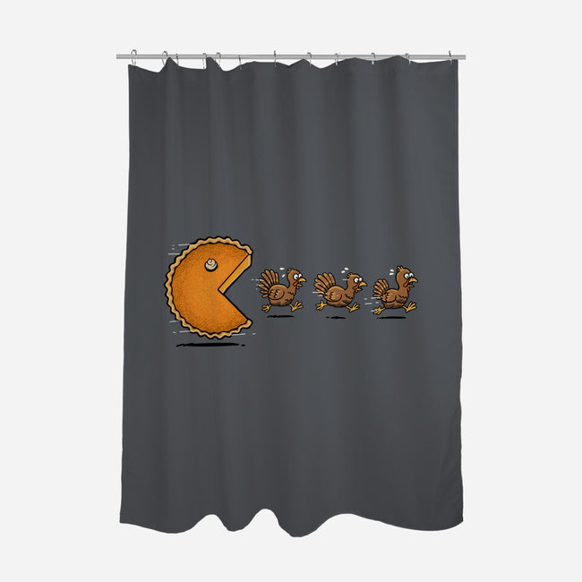 Pie-Man-None-Polyester-Shower Curtain-GoshWow