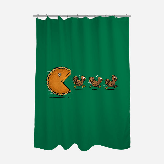 Pie-Man-None-Polyester-Shower Curtain-GoshWow