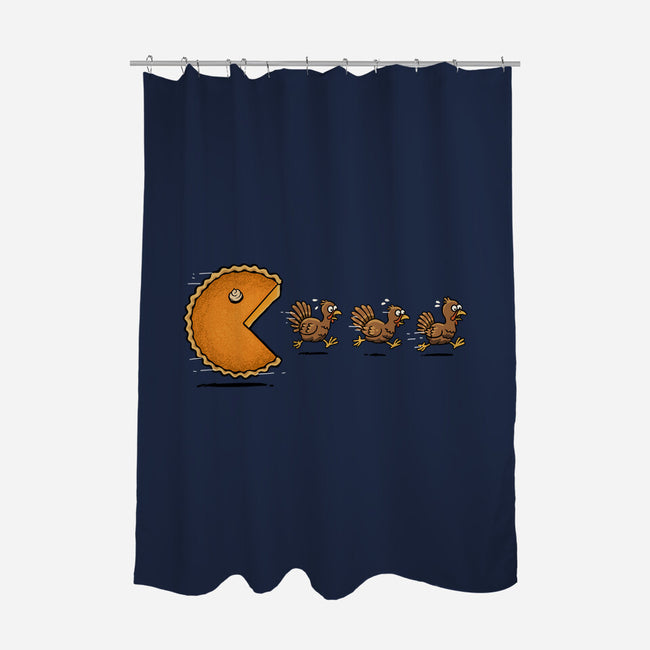 Pie-Man-None-Polyester-Shower Curtain-GoshWow