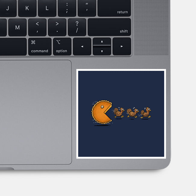 Pie-Man-None-Glossy-Sticker-GoshWow