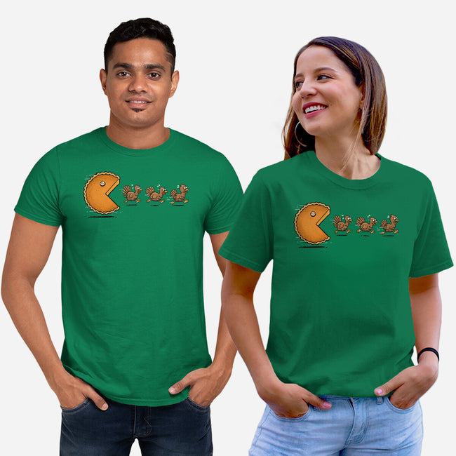 Pie-Man-Unisex-Basic-Tee-GoshWow