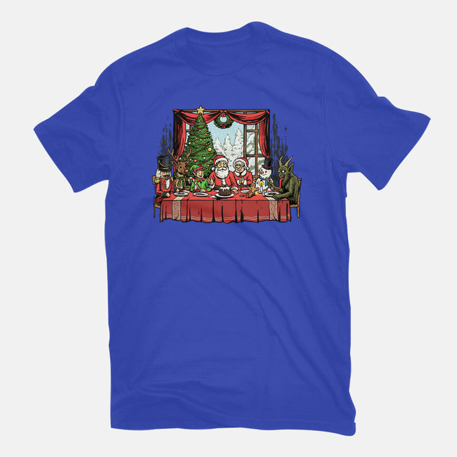 Last Christmas Supper-Womens-Fitted-Tee-GoshWow