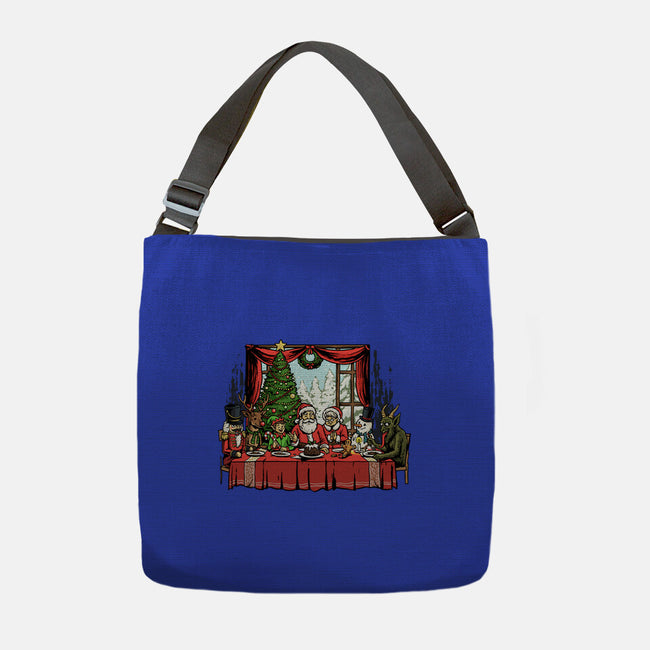 Last Christmas Supper-None-Adjustable Tote-Bag-GoshWow