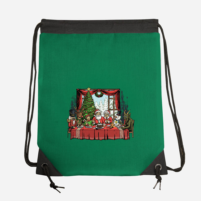 Last Christmas Supper-None-Drawstring-Bag-GoshWow