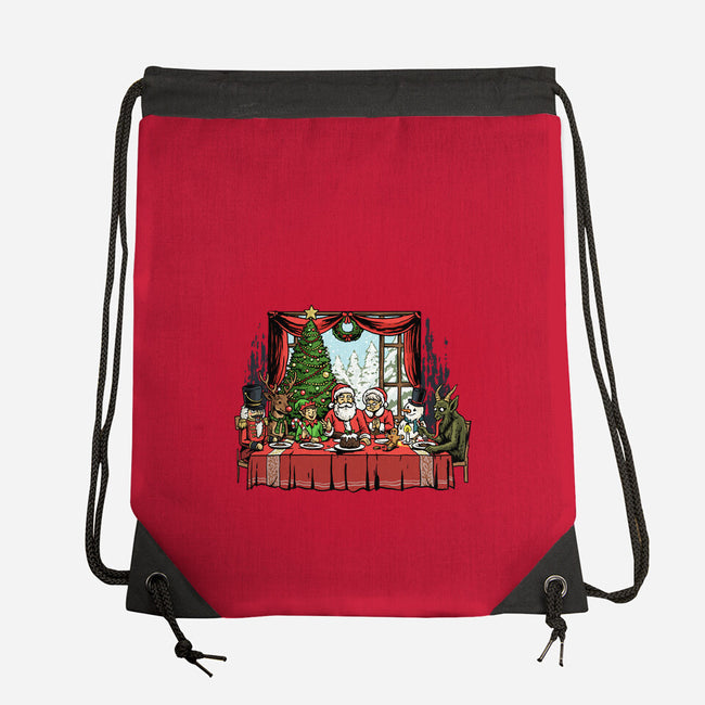 Last Christmas Supper-None-Drawstring-Bag-GoshWow