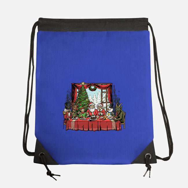 Last Christmas Supper-None-Drawstring-Bag-GoshWow
