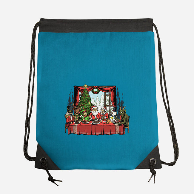Last Christmas Supper-None-Drawstring-Bag-GoshWow