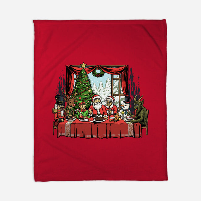 Last Christmas Supper-None-Fleece-Blanket-GoshWow