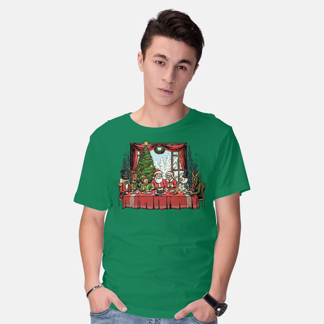 Last Christmas Supper-Mens-Basic-Tee-GoshWow