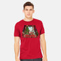 Last Christmas Supper-Mens-Heavyweight-Tee-GoshWow