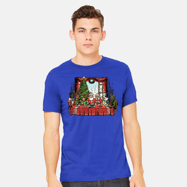 Last Christmas Supper-Mens-Heavyweight-Tee-GoshWow