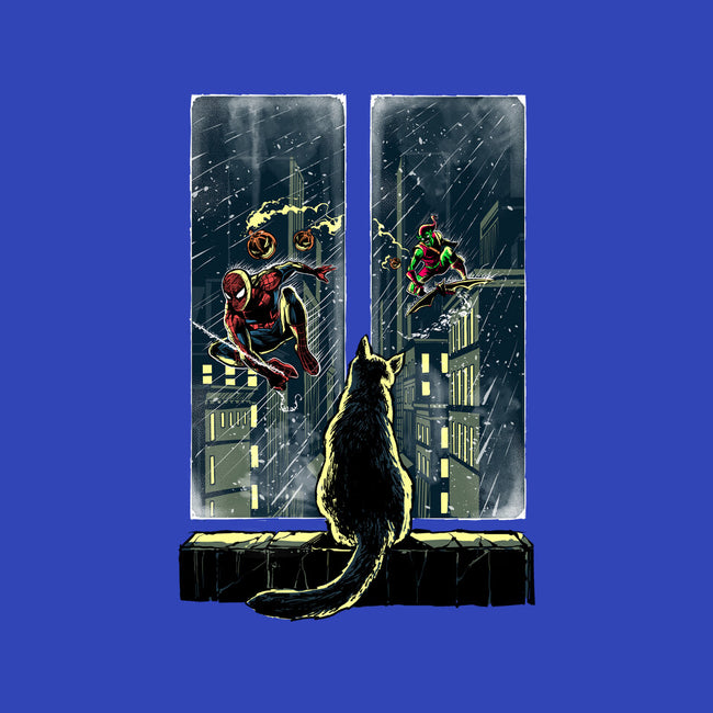 Curious Cat Superheroes-None-Glossy-Sticker-zascanauta